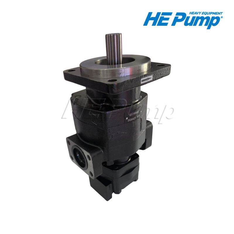 CASE 257954A1 hydraulic gear pump replacement for Case 580 backhoe loader series.