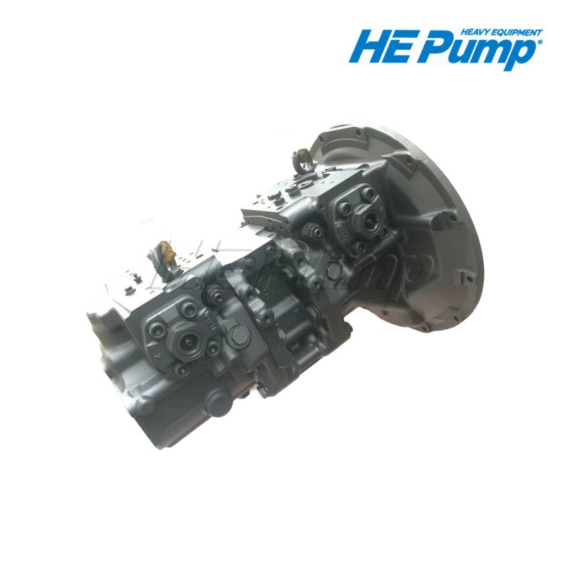 Komatsu 708-2L-00203 hydraulic piston pump replacement for PW200-7 and PW220-7 wheeled excavators.