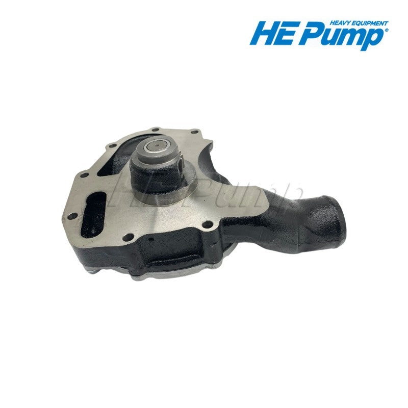 Caterpillar 354-1672 engine water pump replacement for CAT C4.4 3054C diesel engine and backhoe loader heavy equipment.