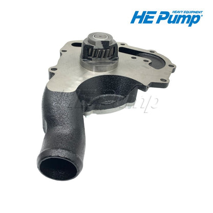 Caterpillar 354-1672 engine water pump replacement for CAT C4.4 3054C diesel engine and backhoe loader heavy equipment.