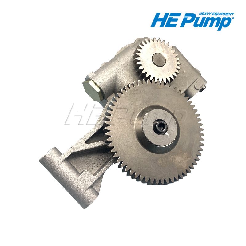Caterpillar 423-4722 engine oil pump replacement for CAT C9 and C9.3 diesel engines.