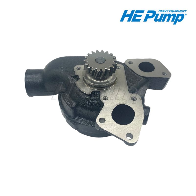 Caterpillar 151-4825 (1514825) engine water pump replacement for CAT 3054 diesel engine on heavy construction equipment.
