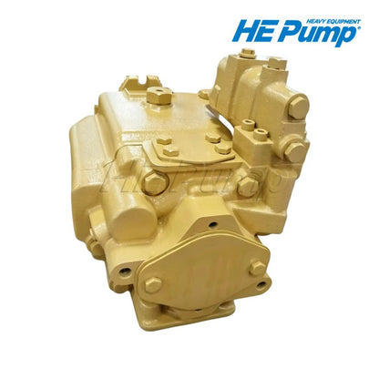 Caterpillar 167-1153 hydraulic piston pump replacement for CAT 966G and 972G wheel loaders.