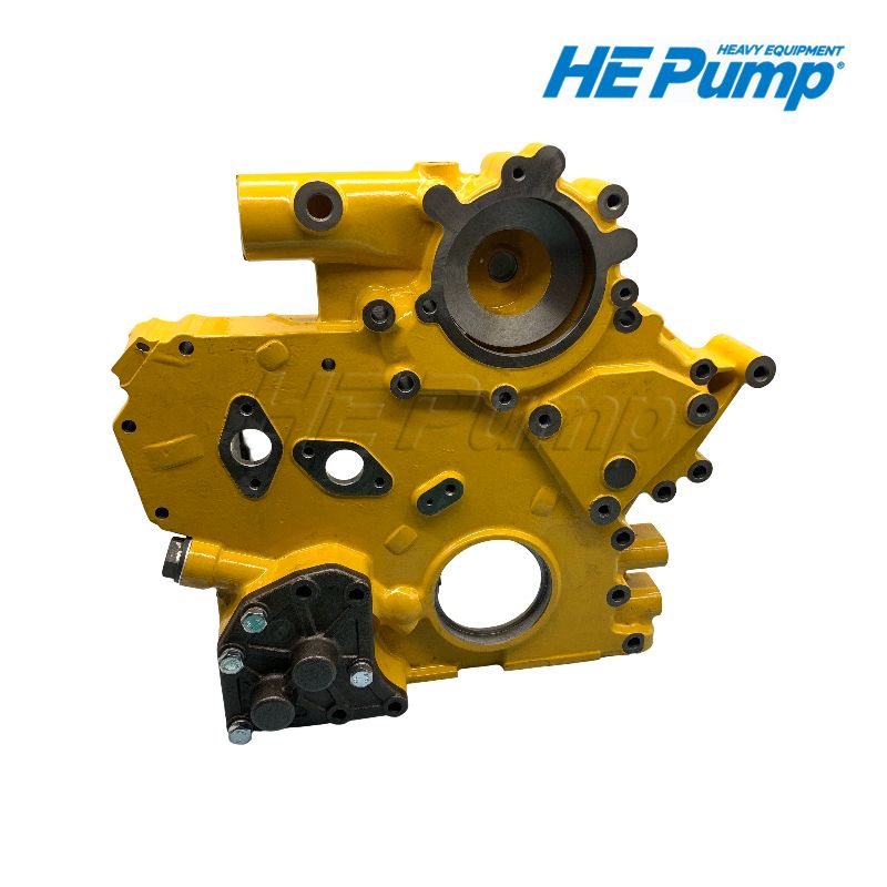  Caterpillar 178-6514 engine oil pump replacement for CAT 320C and 320C FM excavators.