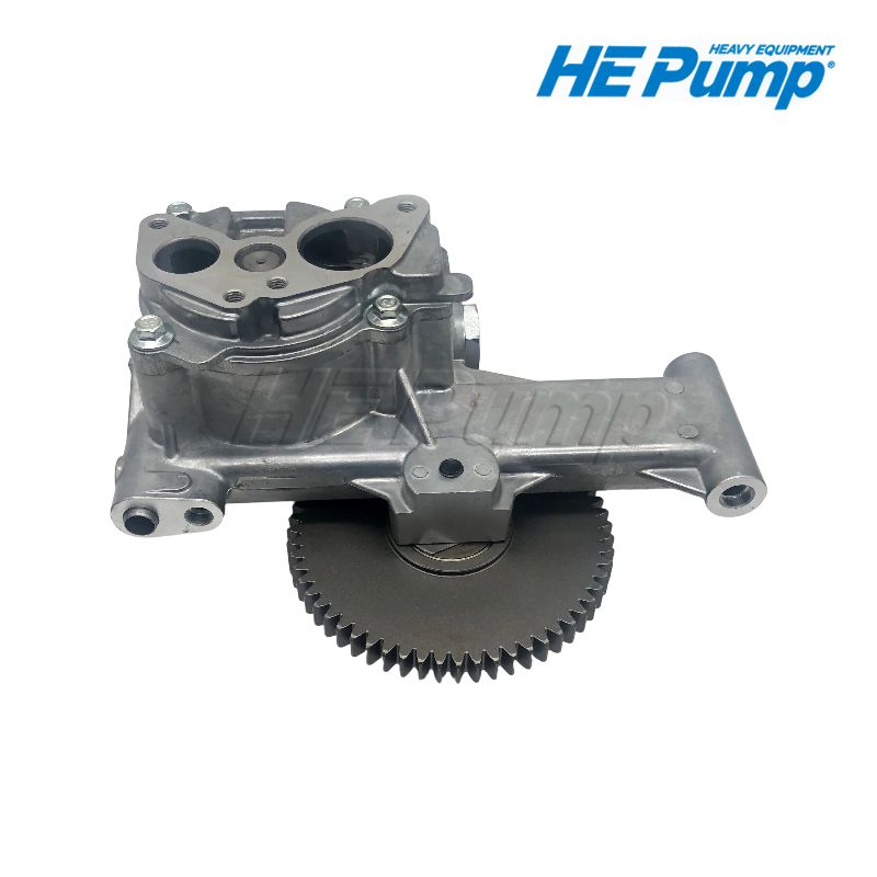 Caterpillar 195-8098 (1958098) engine oil pump replacement for CAT 330D 336D excavator and 140M motor grader.