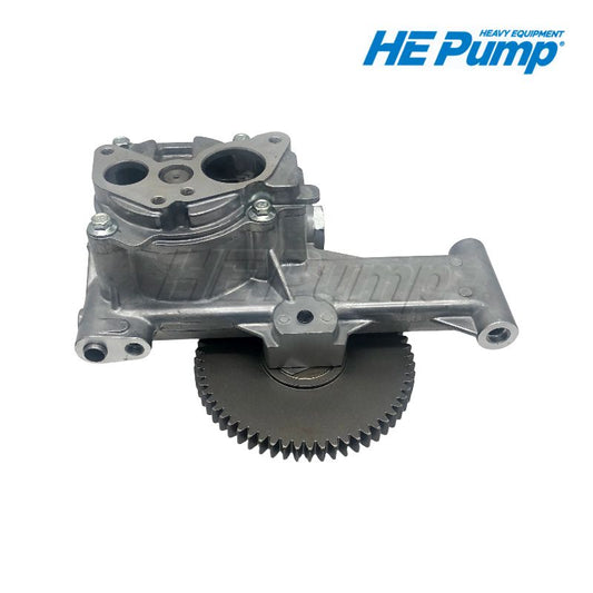 Caterpillar 195-8098 (1958098) engine oil pump replacement for CAT 330D 336D excavator and 140M motor grader.