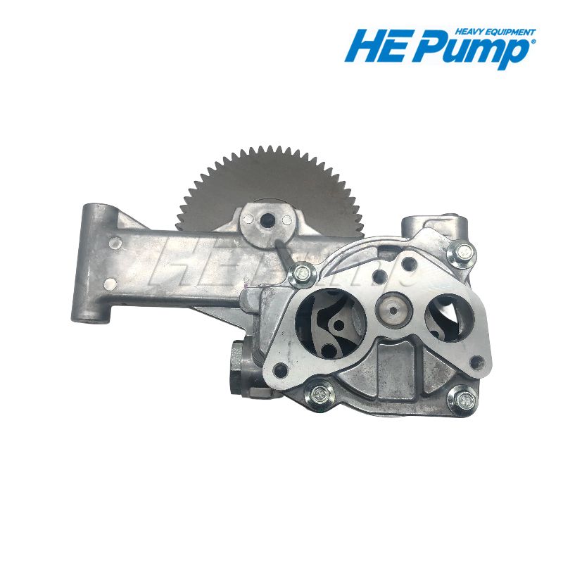 Caterpillar 195-8098 (1958098) engine oil pump replacement for CAT 330D 336D excavator and 140M motor grader.