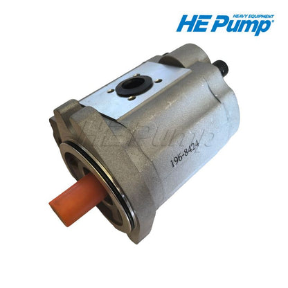 Caterpillar 196-8424 (1968424) hydraulic gear pump replacement for CAT M318C and M322C wheeled excavators.