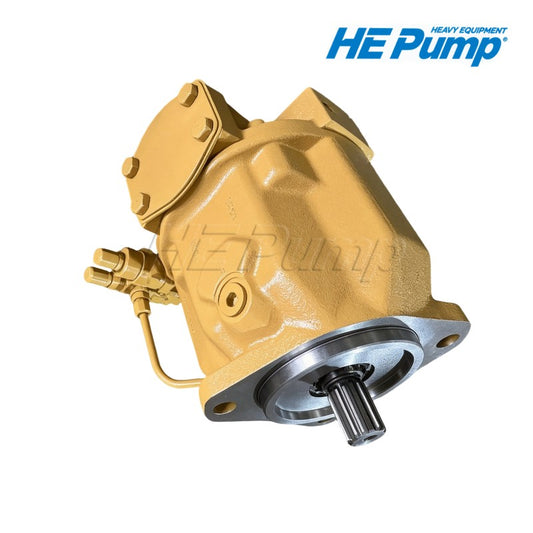 Caterpillar 235-4108 hydraulic piston pump replacement for CAT 416D and 424D backhoe loaders.
