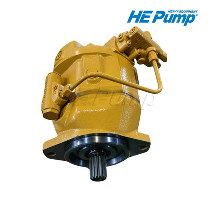 Caterpillar 235-4108 hydraulic piston pump replacement for CAT 416D and 424D backhoe loaders.