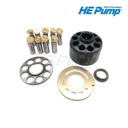Caterpillar 258-5193 hydraulic piston pump repair parts and rotary group replacement for CAT 980 loader and C13 C27 engines.