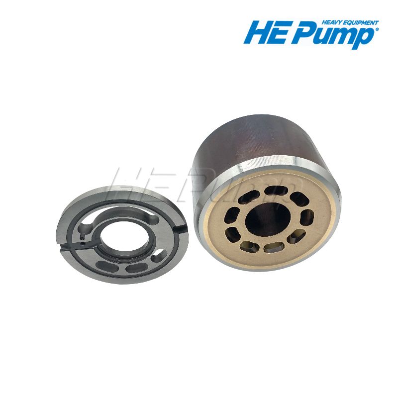 Caterpillar 295-9657 hydraulic piston pump barrel assembly cylinder block replacement for CAT 336D and 330D excavators.