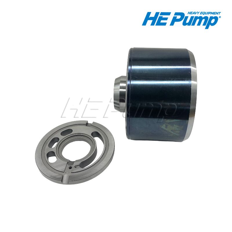 Caterpillar 295-9658 hydraulic piston pump barrel assembly cylinder block replacement for CAT 336D and 330D excavators.