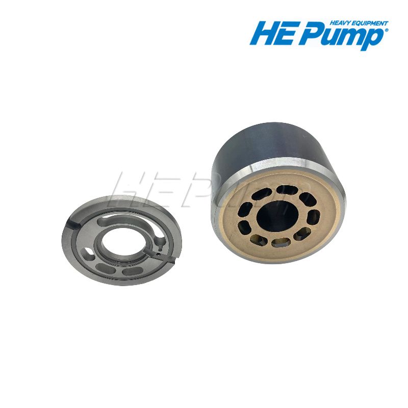 Caterpillar 295-9658 hydraulic piston pump barrel assembly cylinder block replacement for CAT 336D and 330D excavators.