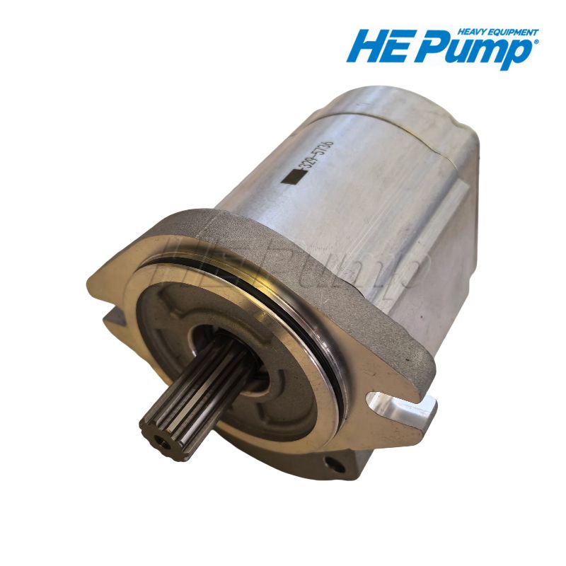  Caterpillar 329-5736 (3295736) hydraulic gear pump replacement for CAT M318D and M322D wheeled excavators.