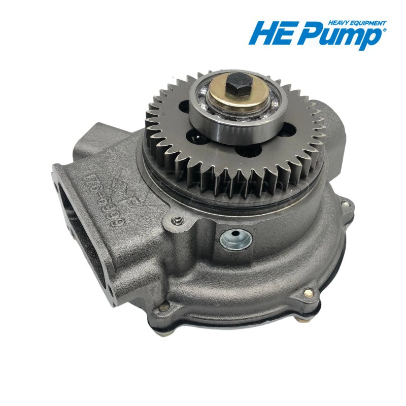 Caterpillar 352-2077 engine water pump replacement for CAT C10 C12 diesel engine and heavy construction equipment.
