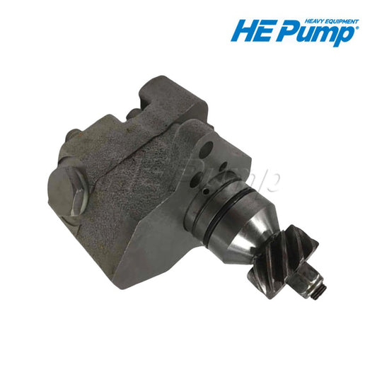Caterpillar 4N-4864 engine oil pump replacement for CAT D6D D7G bulldozers and 966C wheel loaders.