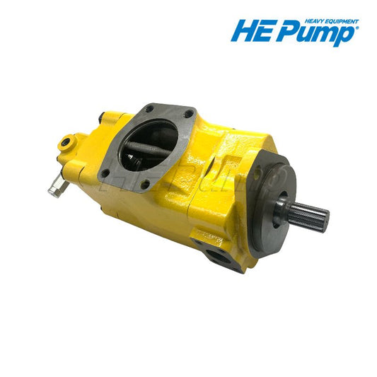 Caterpillar 6E-6666 (6E6666) hydraulic vane pump replacement for CAT 966F and 966F II wheel loaders.