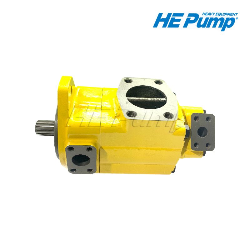 Caterpillar 9J-5050 (9J5050) hydraulic vane pump replacement for CAT D8K bulldozer and 183B 193B hydraulic control.