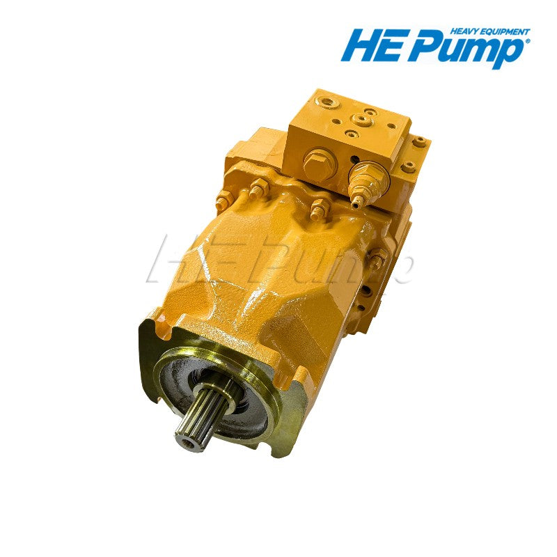 Caterpillar 9T-3680 hydraulic piston pump replacement for CAT D6H XL, D6R, and D6H XR track-type tractors.