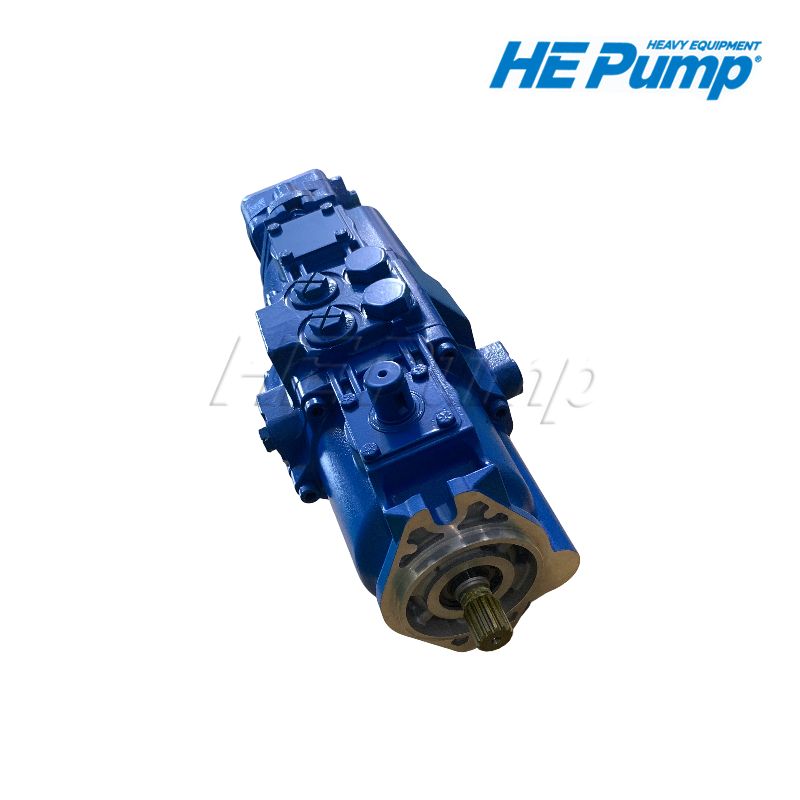 Eaton Vickers TA1919V20 tandem axial piston hydrostatic pump replacement for Bell 125A 225A logger and Case loaders.