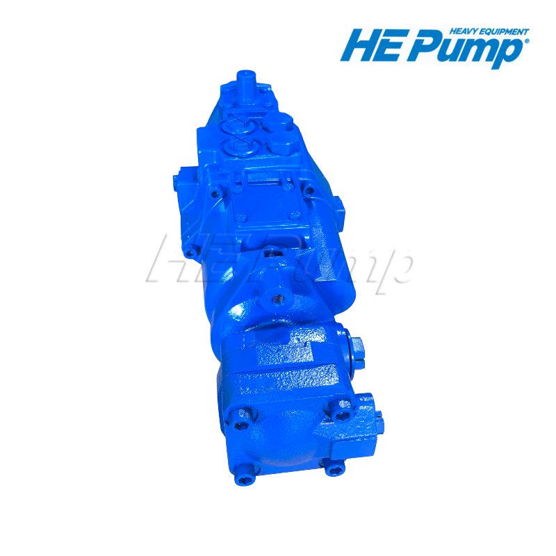 Eaton Vickers TA1919V20 tandem axial piston hydrostatic pump replacement for Bell 125A 225A logger and Case loaders.