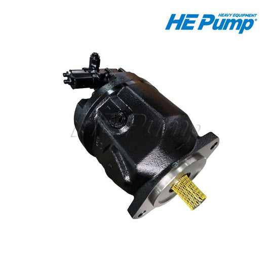 John Deere AT334876 hydraulic piston pump replacement for 310SJ, 410G, 410J, and 410K backhoe loaders.