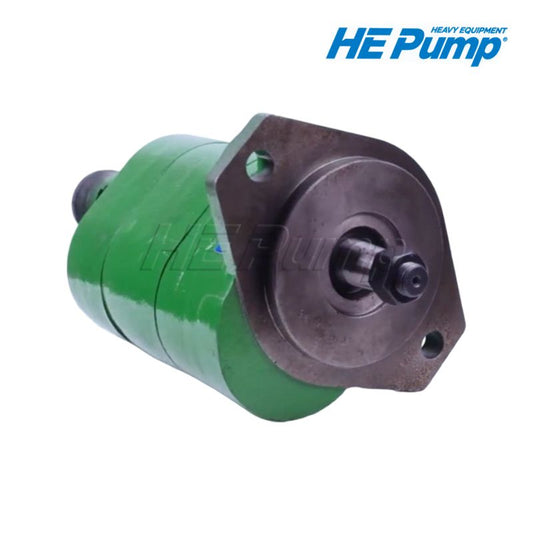 John Deere RE241578 (RE197368) hydraulic gear pump assembly for 4045 6068 engines and 1354 6603 tractors.
