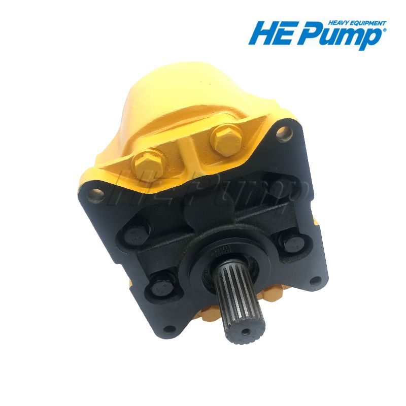  Komatsu 07444-66103 (0744466103) hydraulic work equipment gear pump replacement for Komatsu D80A D85A and Shantui SD22 bulldozer.