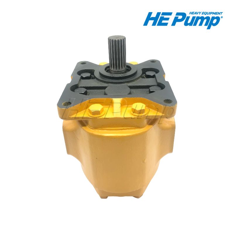  Komatsu 07444-66103 (0744466103) hydraulic work equipment gear pump replacement for Komatsu D80A D85A and Shantui SD22 bulldozer.