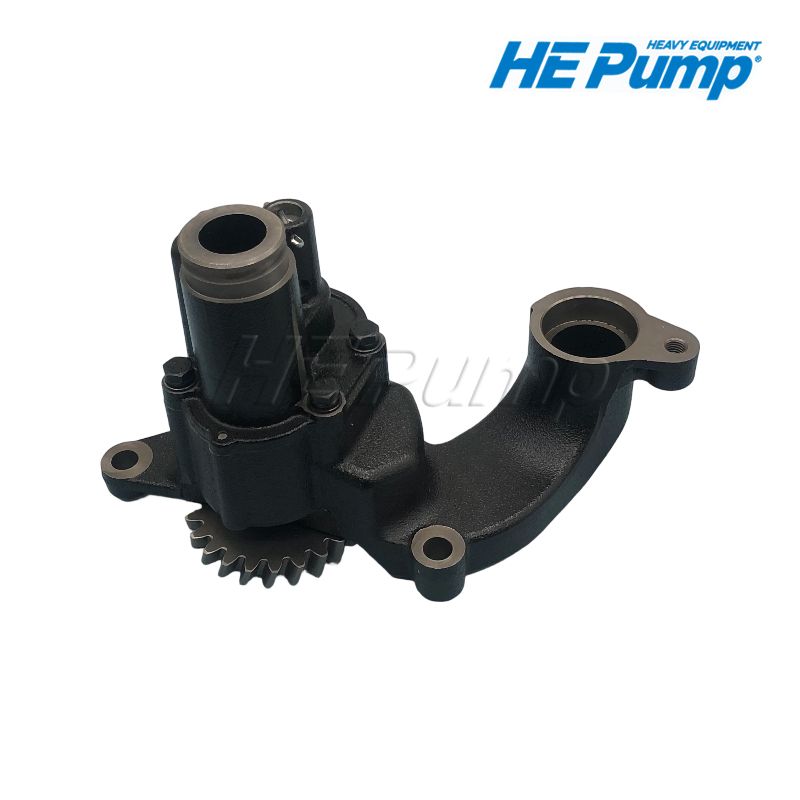 Komatsu 6211-51-1000 (6211511000) engine lubricating oil pump assembly for SA6D140-1 and SAA6D140E-2 diesel engines.