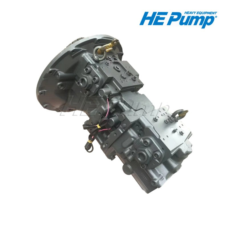 Komatsu 708-2L-00203 hydraulic piston pump replacement for PW200-7 and PW220-7 wheeled excavators.