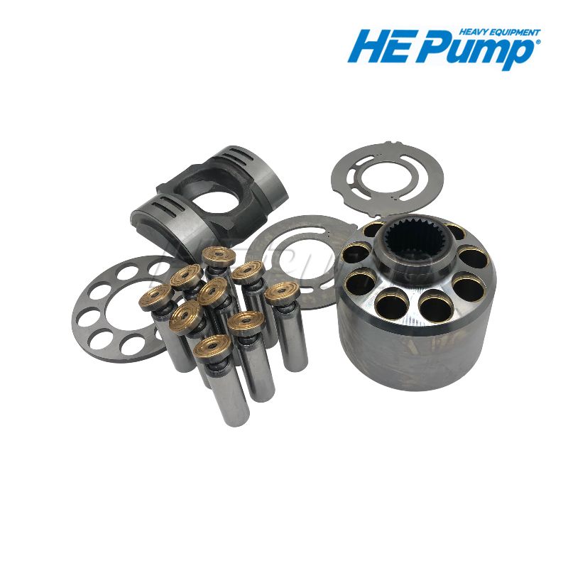 Linde HPR105 hydraulic piston pump spare parts and rotary group repair kit.