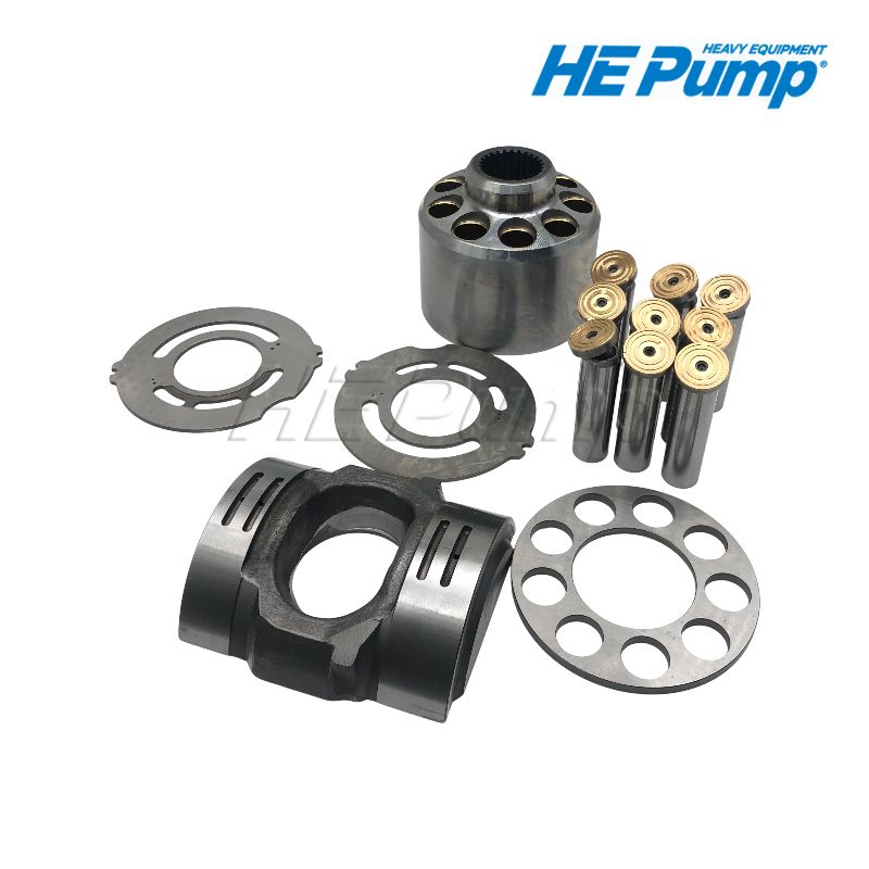 Linde HPR105 hydraulic piston pump spare parts and rotary group repair kit.