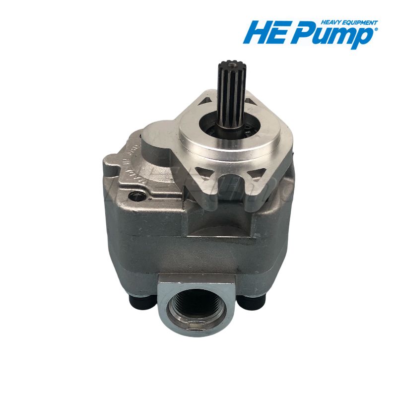 Mitsubishi 60431-02901 hydraulic pilot gear pump replacement for Mitsubishi MG330, MG430, and MG530 motor graders.